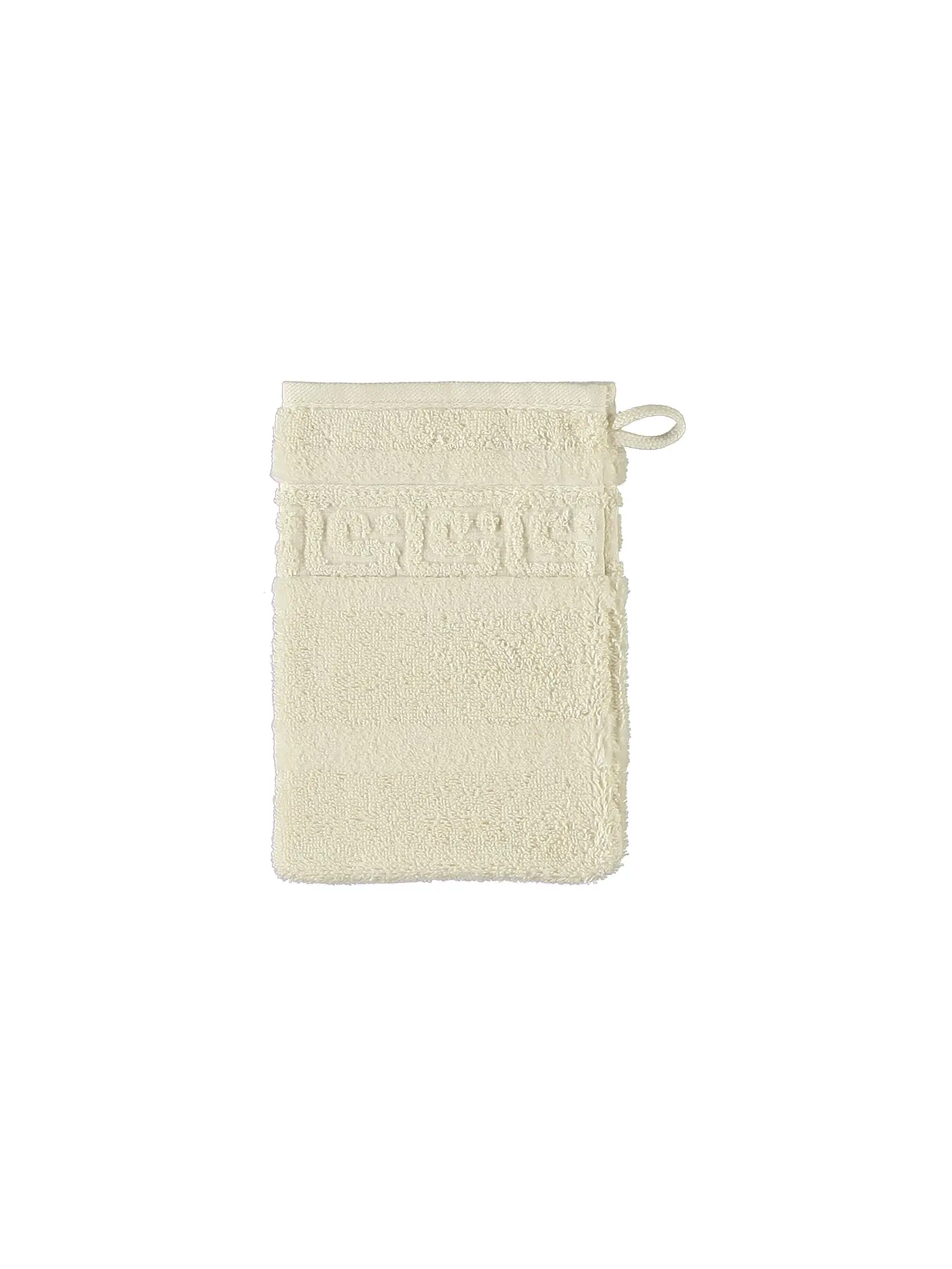 CAWÖ | Waschhandschuh NOBLESSE 16x22cm Natur | 